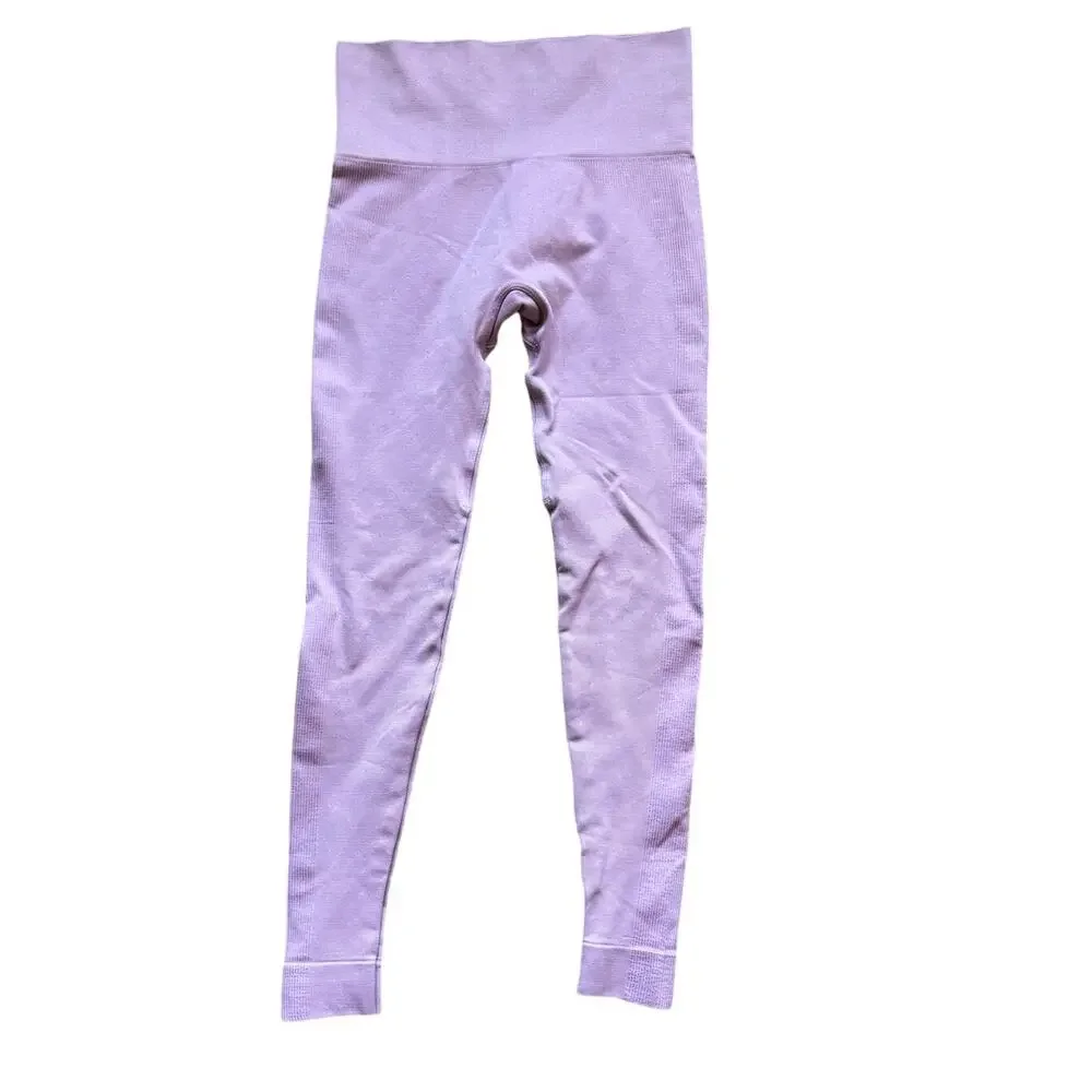 NWOT SET Active Seamless High Rise Workout Leggings Pink Size‎ XS S Athletic